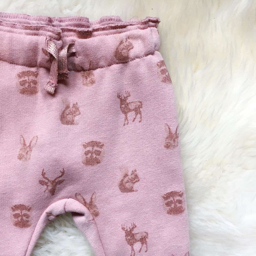Sparkle Baby Girls Knit Jogger